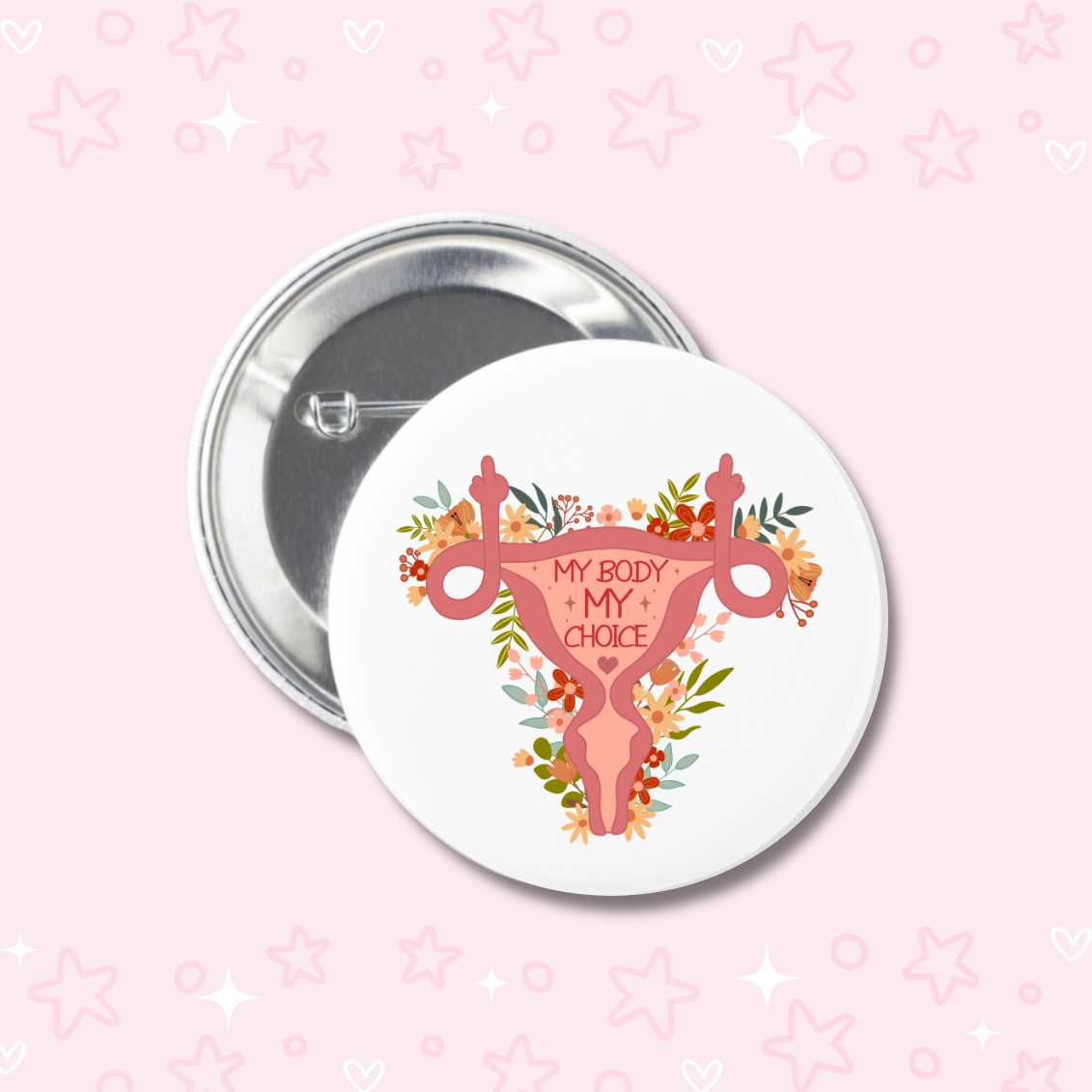 Women Empowerment Buttons