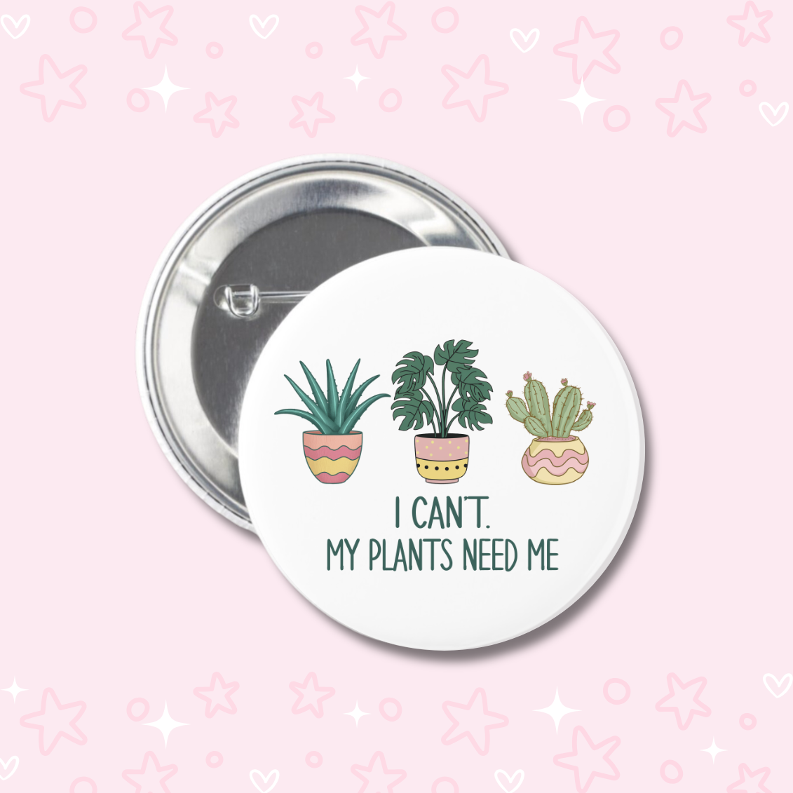 Plant Lover Buttons