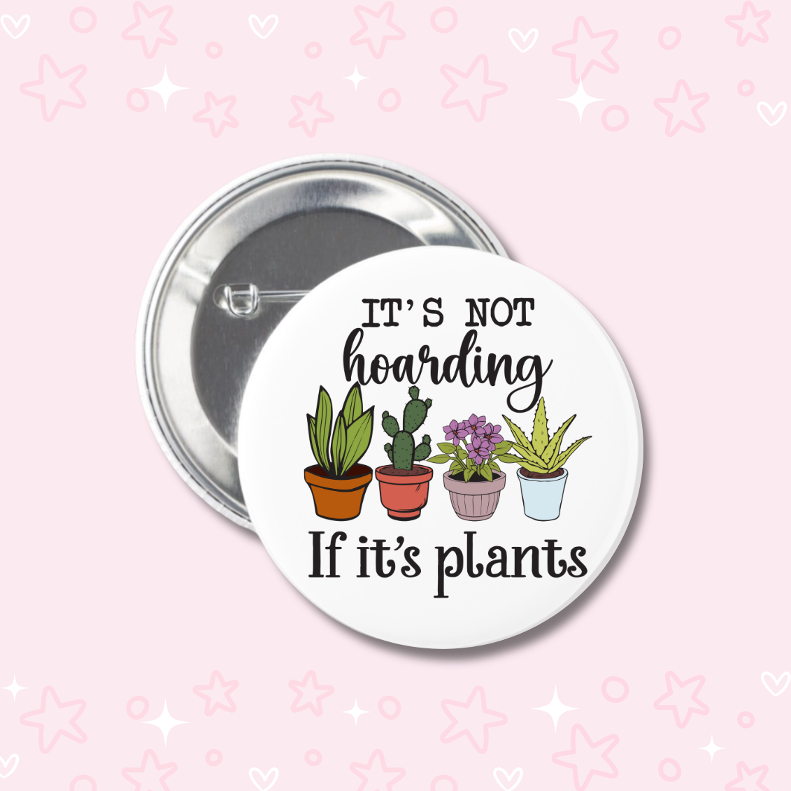 Plant Lover Buttons