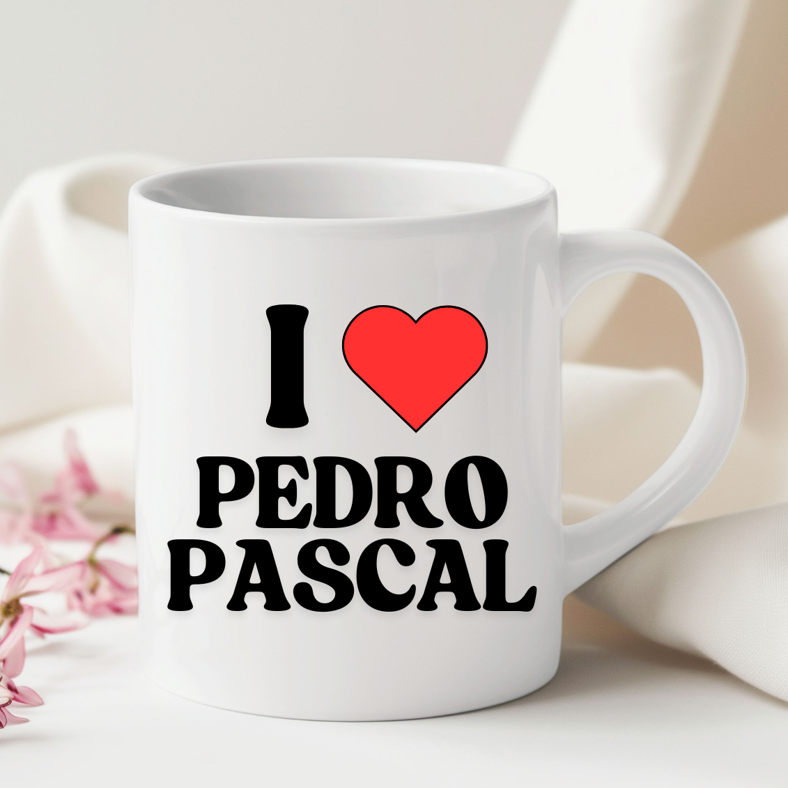 I Love Pedro Pascal Mug
