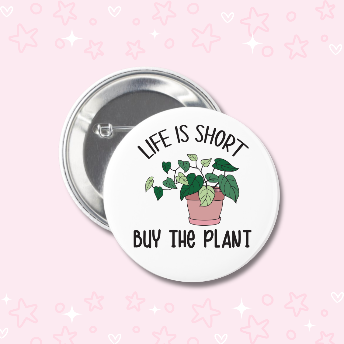 Plant Lover Buttons