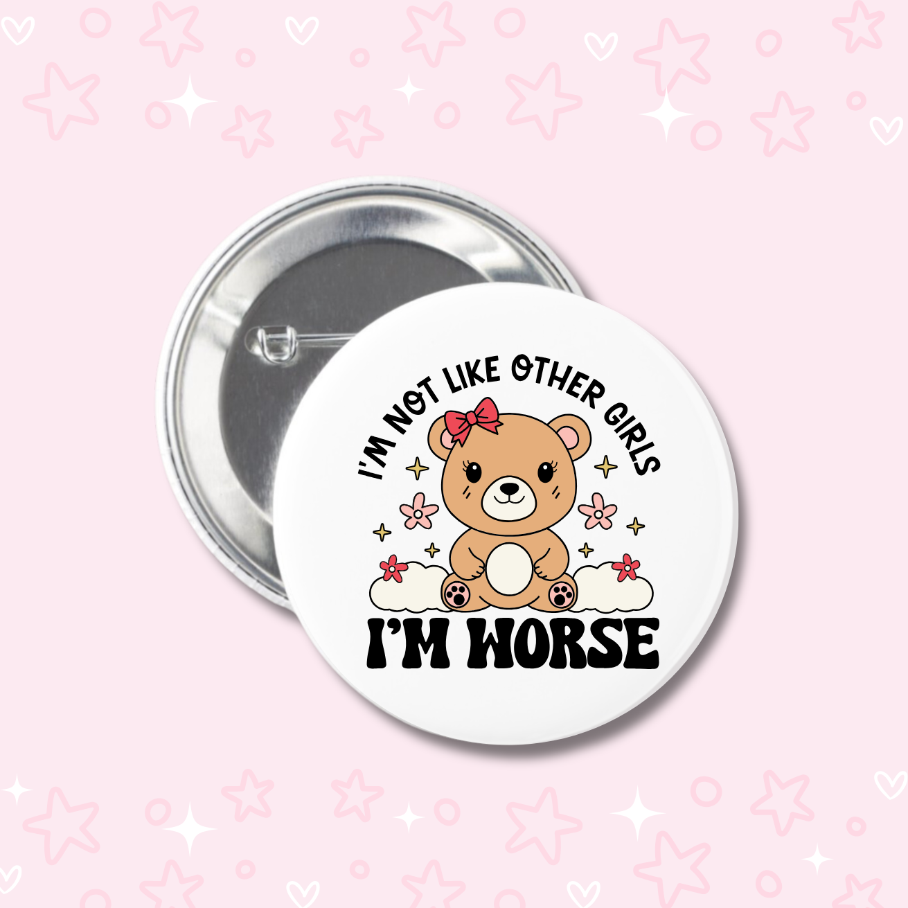 Girly & Cute Buttons