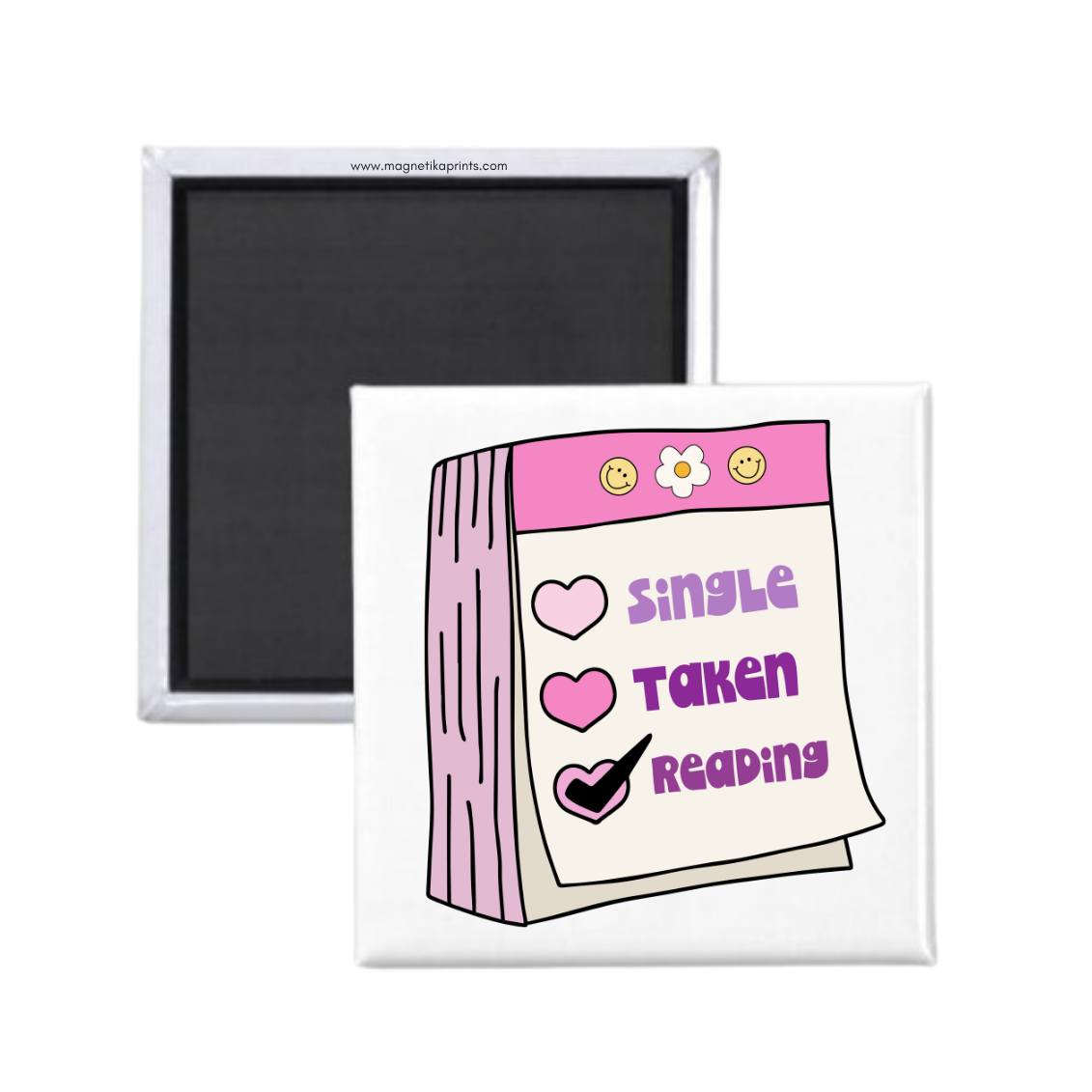 Single? Taken? Reading Magnet