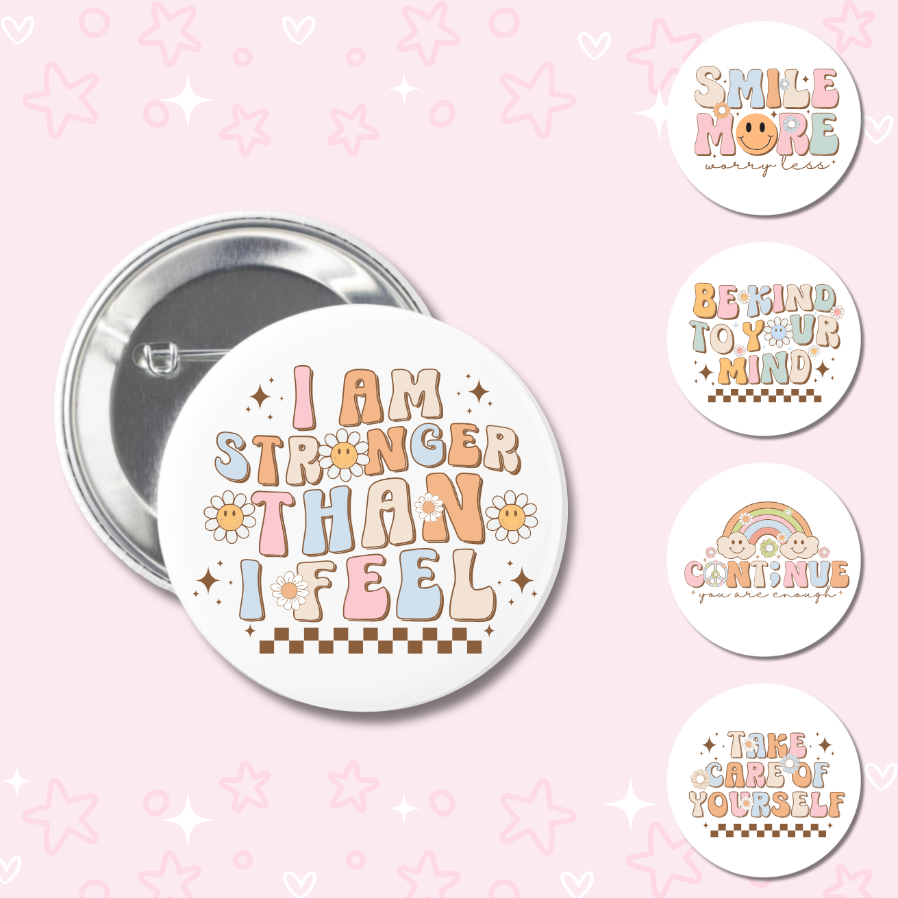 Mental Health Buttons #1