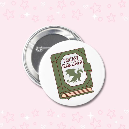 Book Lover Buttons
