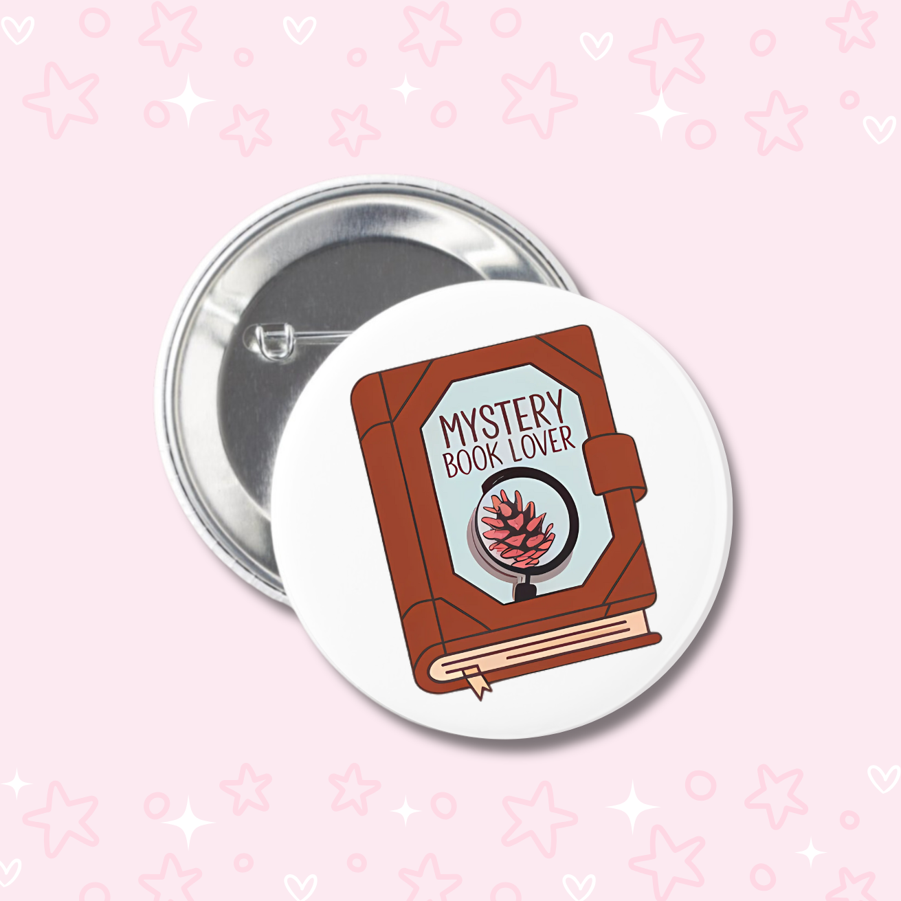 Book Lover Buttons