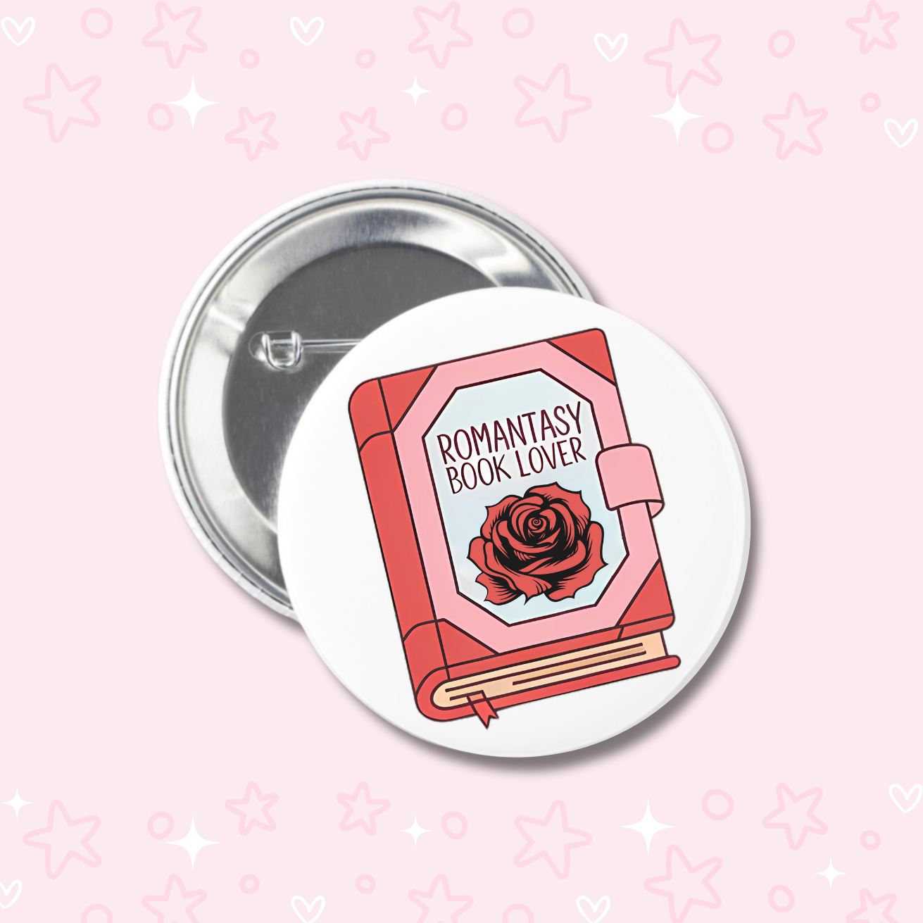 Book Lover Buttons