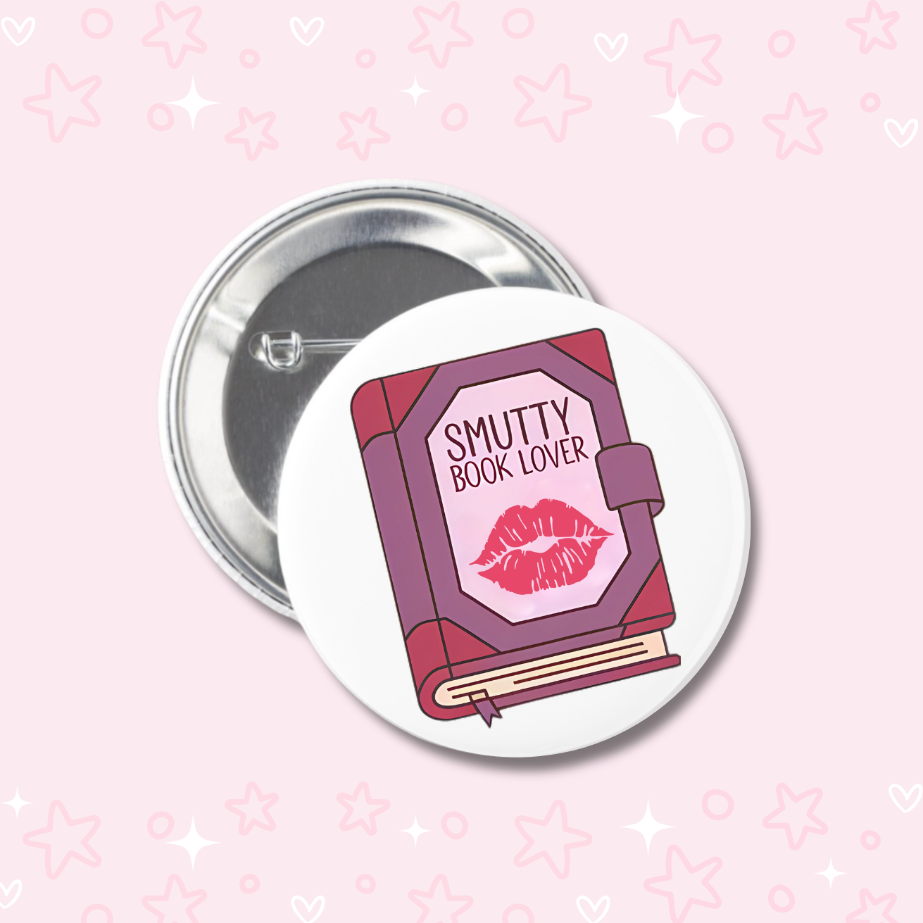 Book Lover Buttons
