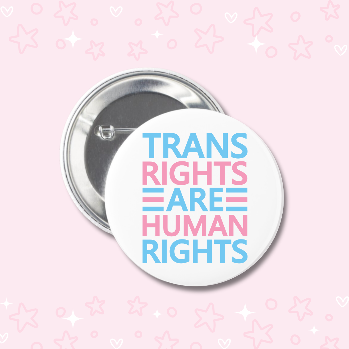 Trans Pride Buttons