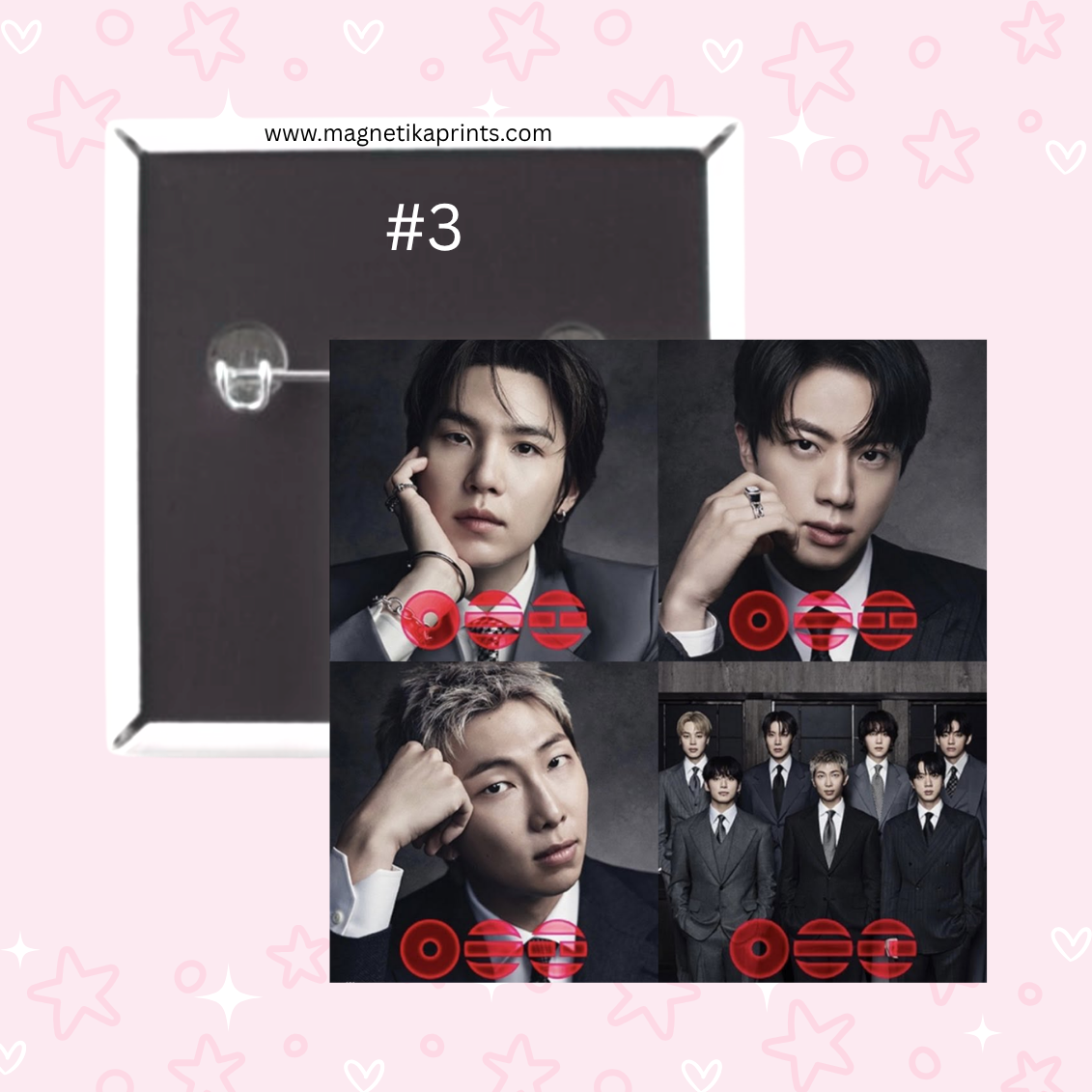 BTS Arirang Buttons