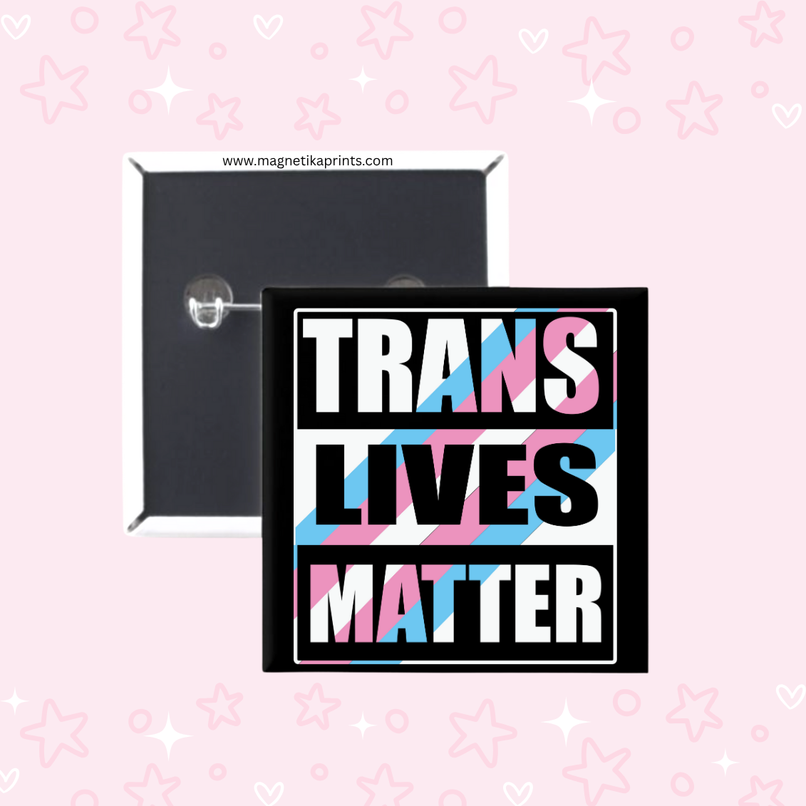 Trans Lives Matter Button