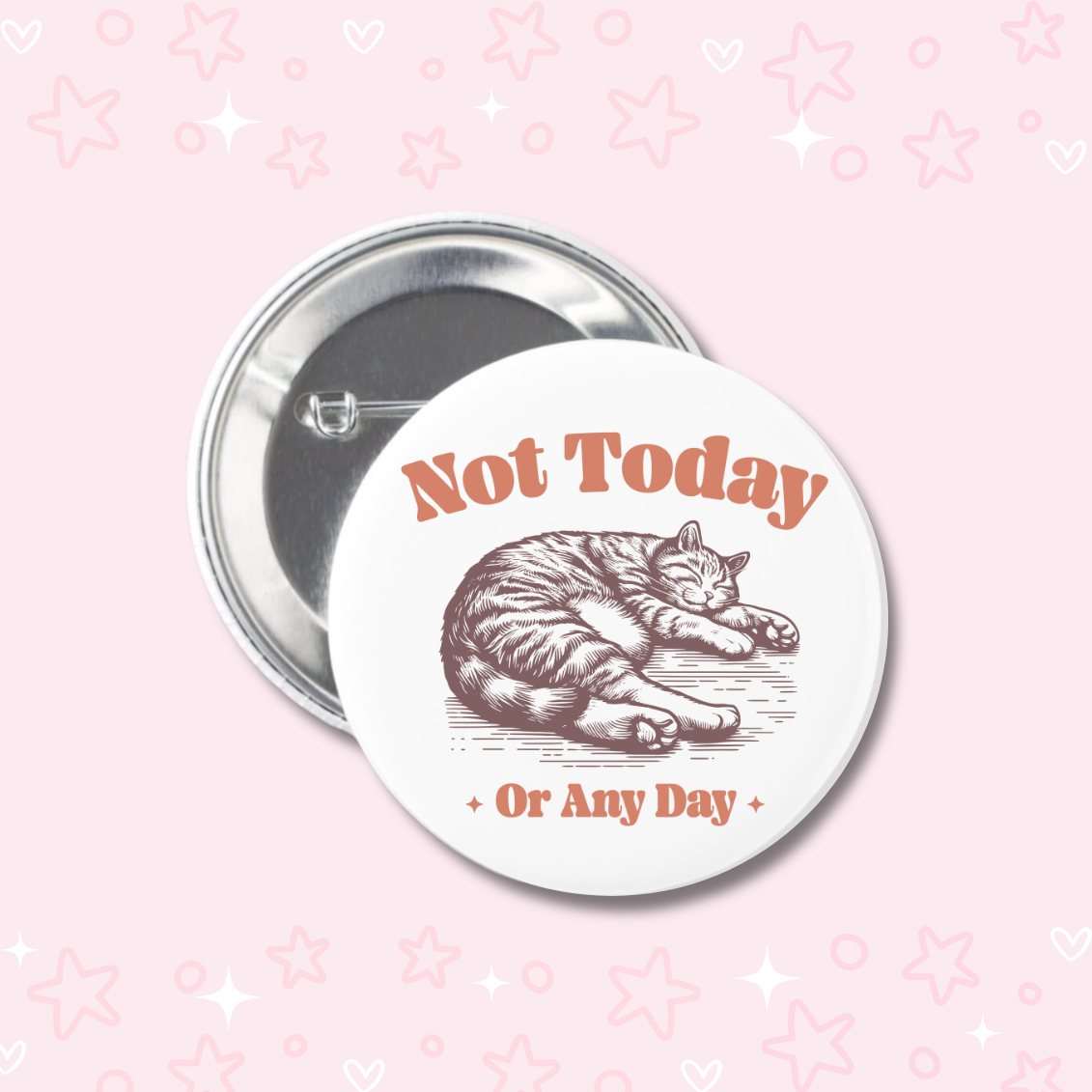Retro Cat Buttons
