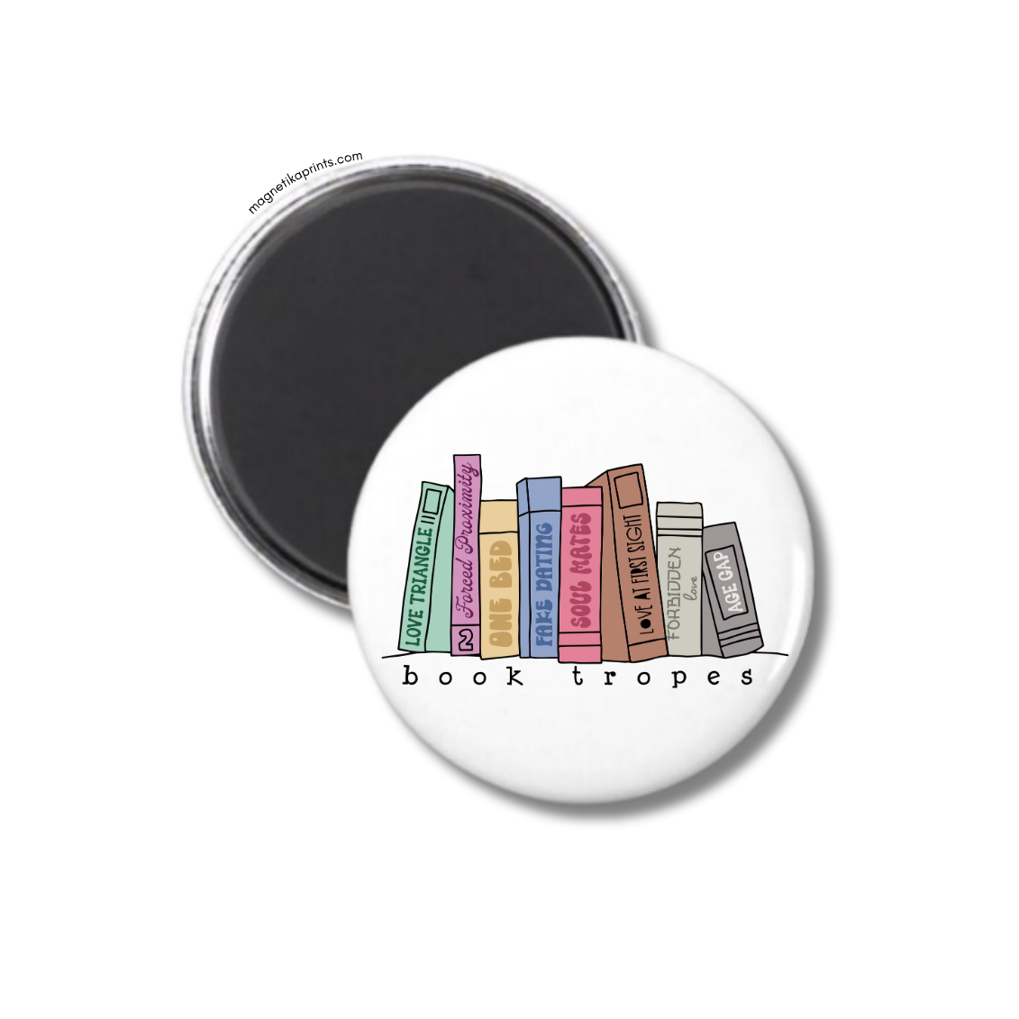 Book Tropes Magnet