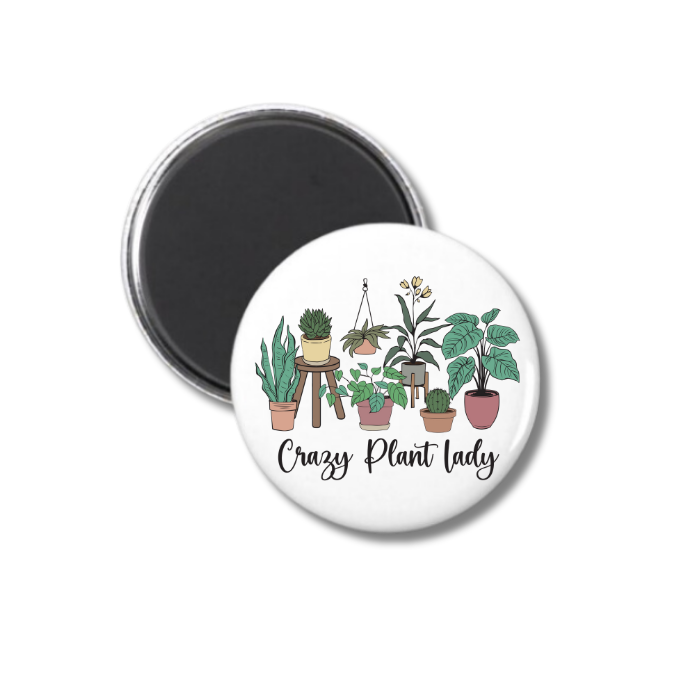 Crazy Plant Lady #2 Magnet