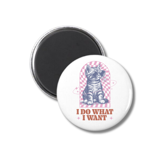I Do What I Want Magnet