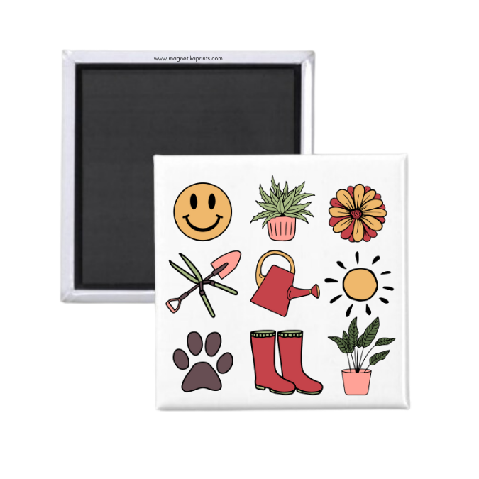 Gardening Vibes Magnet