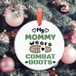 My Mommy Wears Combat Boots Ornament