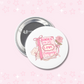 Coquette Bookish Buttons
