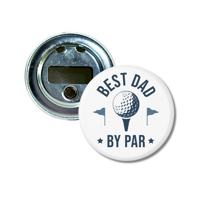 Best Dad By Par Bottle Opener