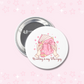 Coquette Bookish Buttons