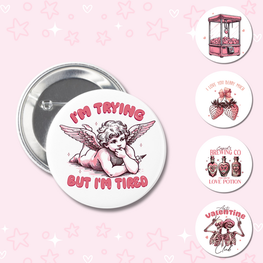 Valentine's Day Buttons