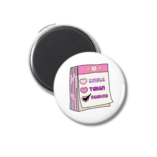 Single? Taken? Reading Magnet