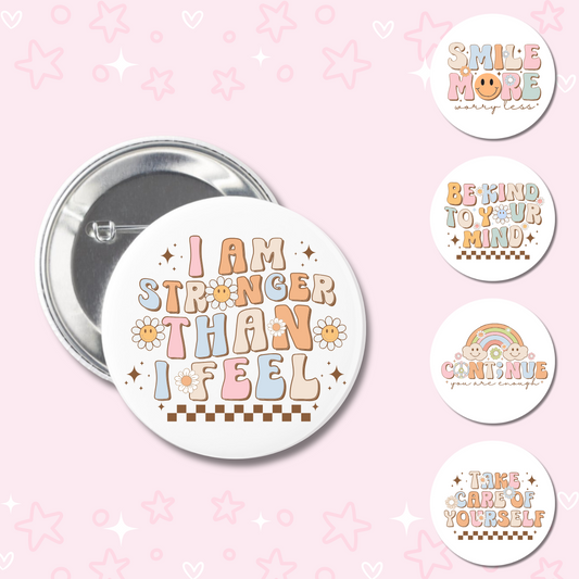 Mental Health Buttons #1