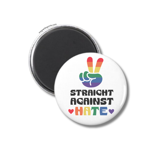 Straight Against Hate Magnet