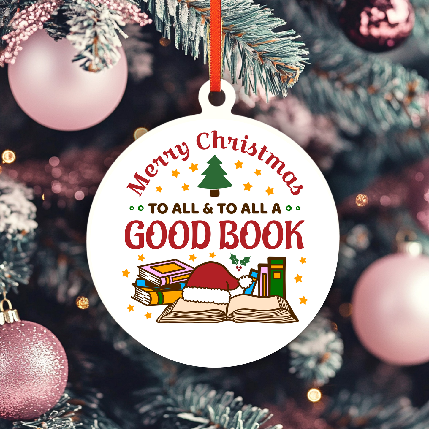 Merry Christmas To All Ornament