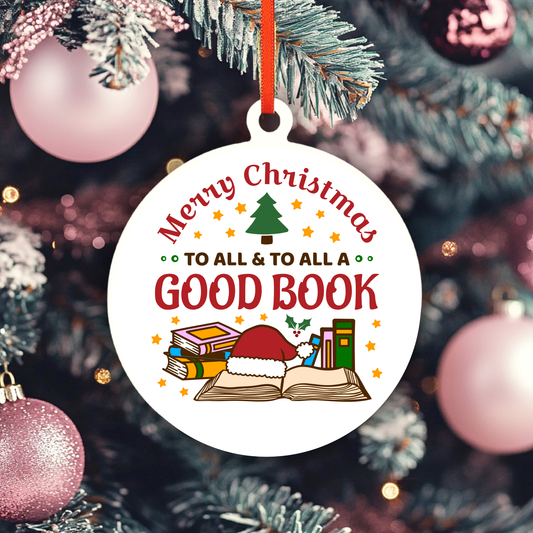 Merry Christmas To All Ornament