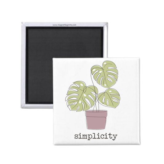 Simplicity Magnet