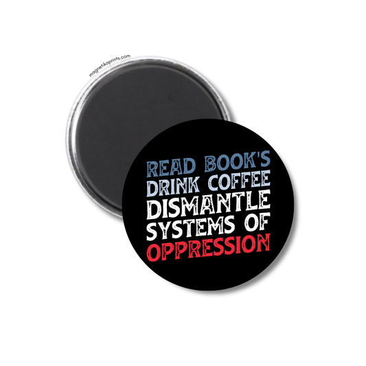 Dismantle Systems Of Oppression Magnet