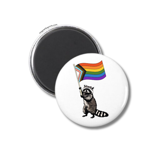 Proud Raccoon Magnet