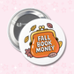 Bookish Fall Buttons