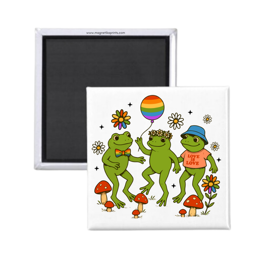 Proud Frogs Magnet