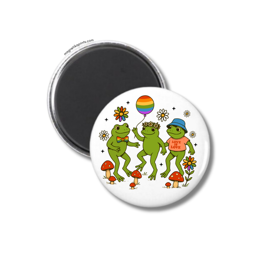 Proud Frogs Magnet