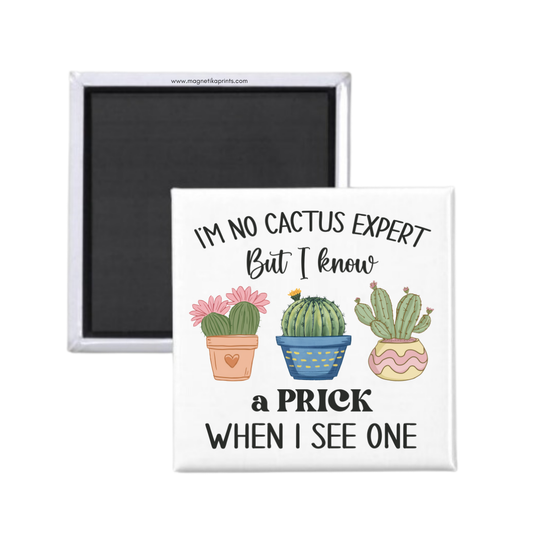 I'm No Cactus Expert Magnet