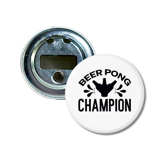 Beer Pong Champion Bottle Opener