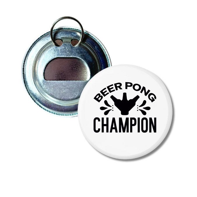 Beer Pong Champion Bottle Opener