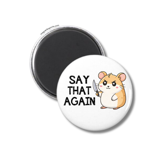 Say That Again Magnet