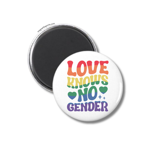 Love Knows No Gender Magnet