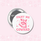 Coquette Raccoon Buttons
