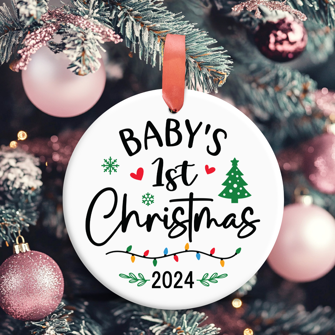 Baby's 1st Christmas Ornament