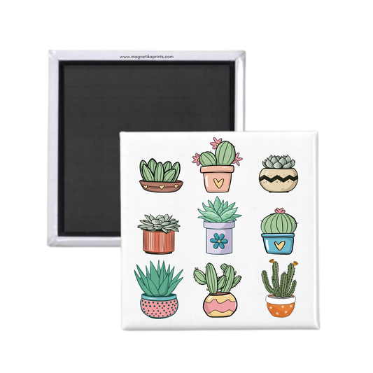 Cute Plants Magnet