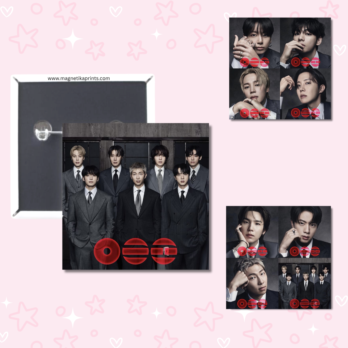 BTS Arirang Buttons