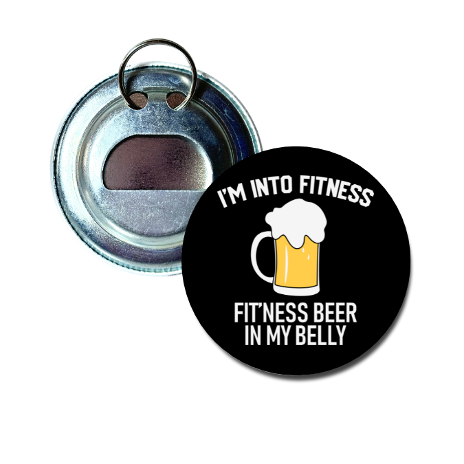 I'm Into Fitness Bottle Opener