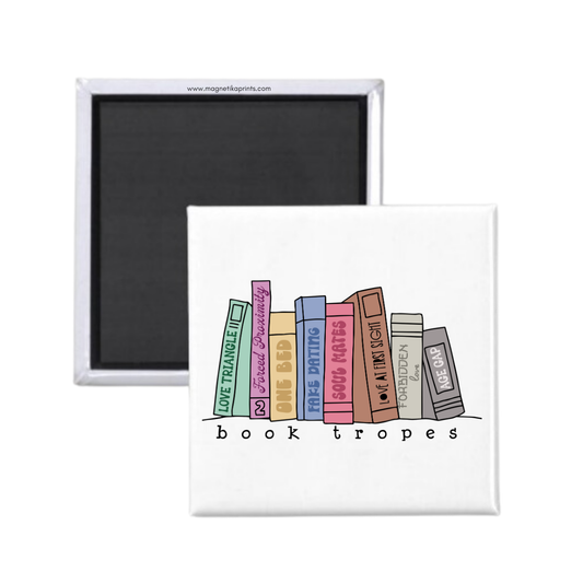 Book Tropes Magnet