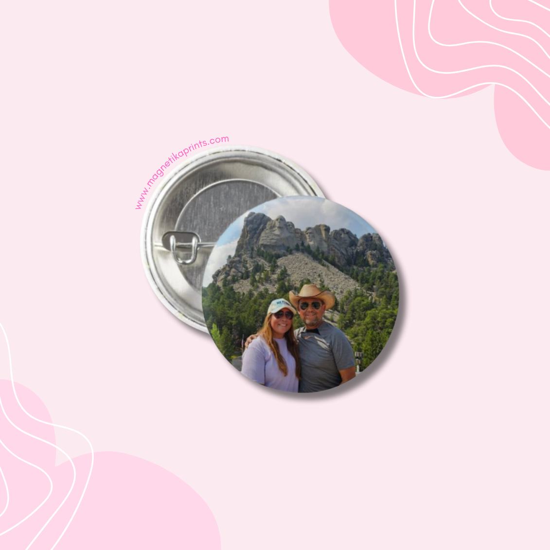 1.5" Mini Photo Button