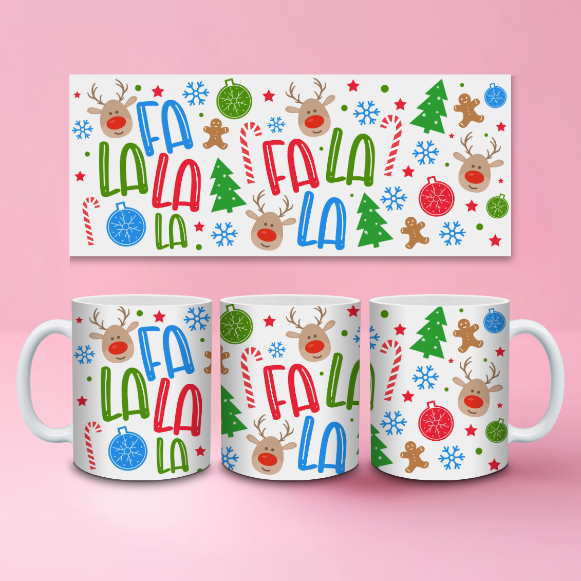 Fa La La La Mug