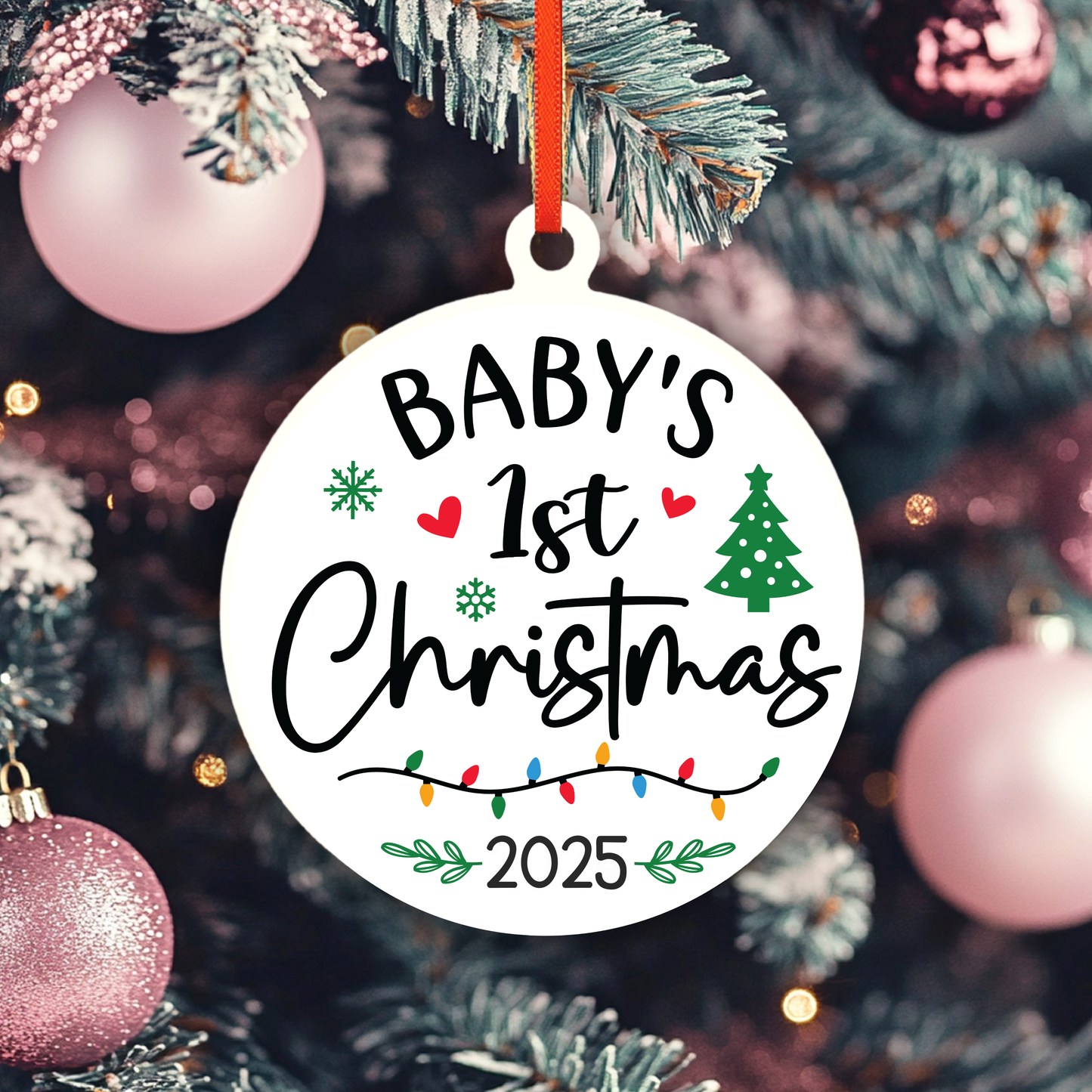 Baby's 1st Christmas Ornament